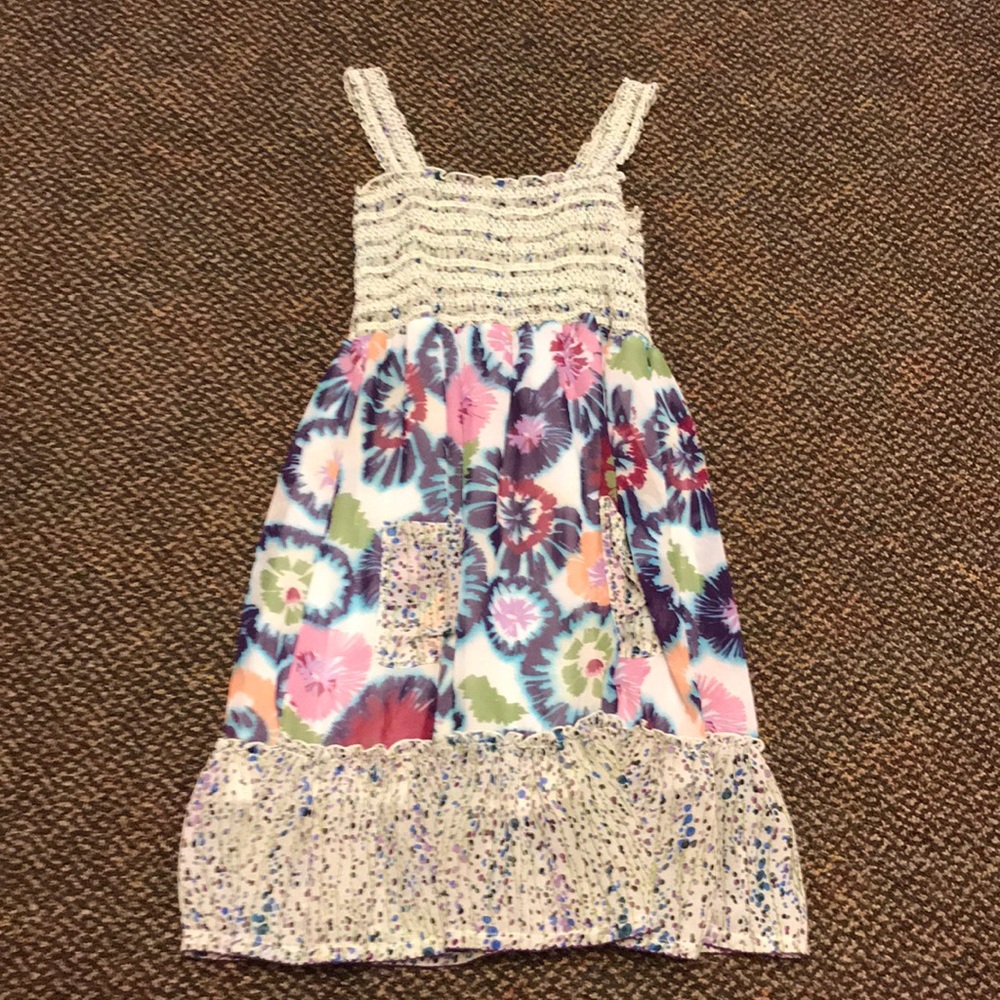 Sheer lined sleeveless dress